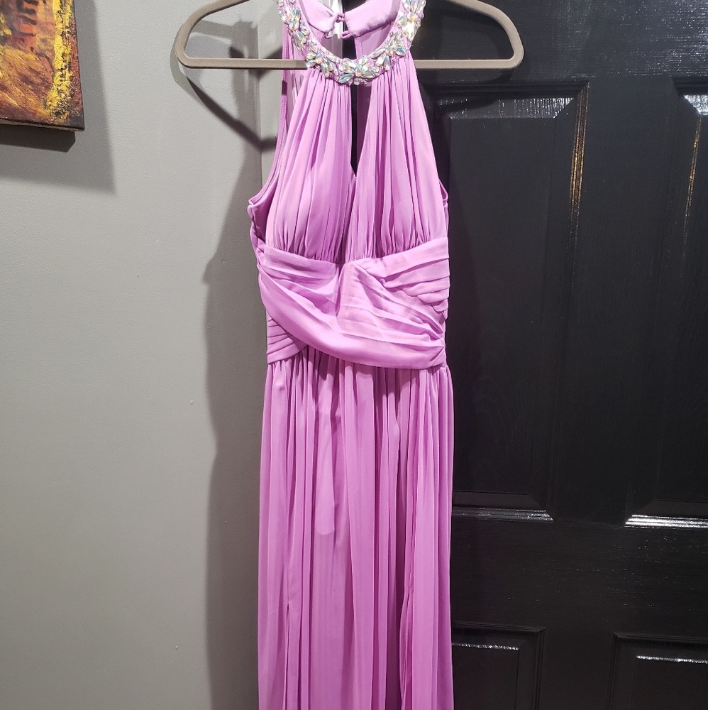 Light purple formal dress